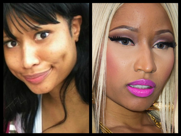 Nicki Minaj Without Makeup is Almost Impossible to Picture Out – Wundr Bar